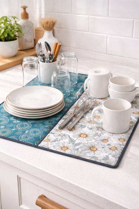 مفرش تنشيف الصحون مايكروفايبر